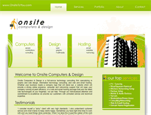 Tablet Screenshot of onsitetoyou.com